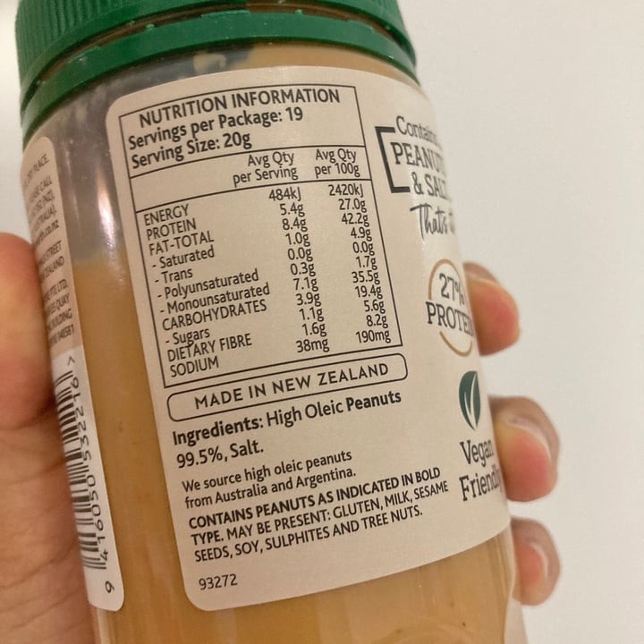 photo of Mother Earth Mother Earth Natural Smooth Peanut Butter shared by @claradead on  16 Jun 2021 - review