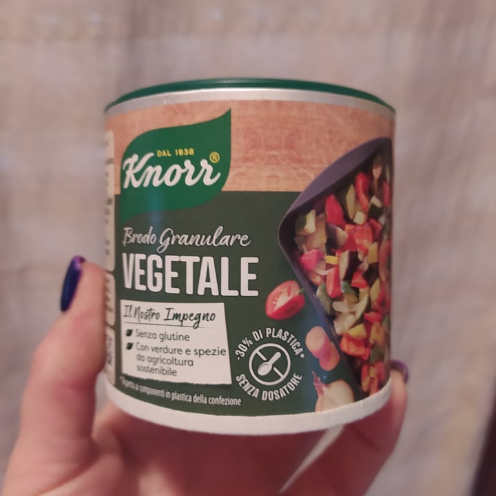 photo of Knorr Brodo granulare vegetale shared by @smarrita on  13 Mar 2022 - review