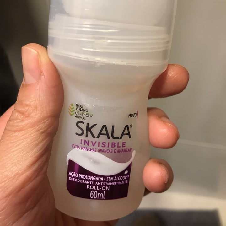 photo of Skala Desodorante Antitranspirante Invisible shared by @danilocamarini on  25 Jul 2021 - review