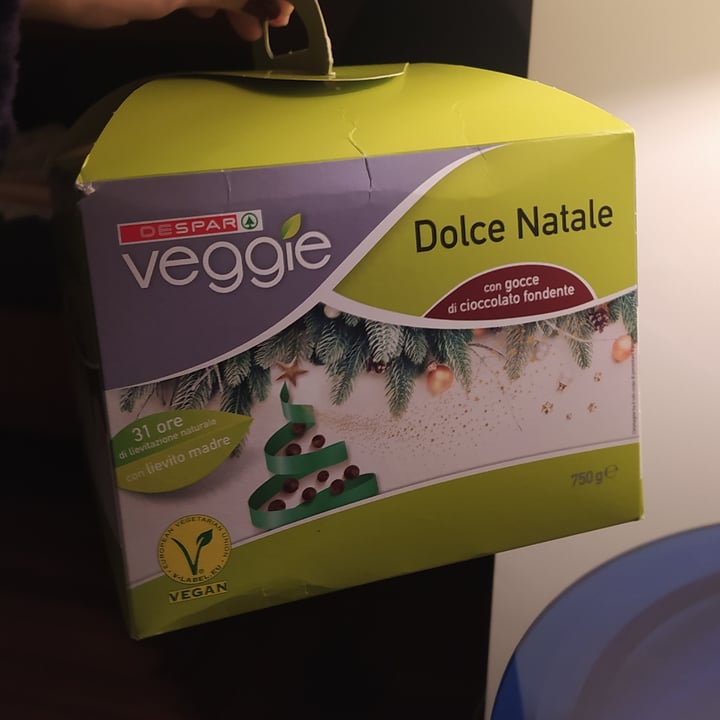 photo of Despar Veggie Dolce Natale con Gocce di Cioccolato Fondente shared by @aiaggrm on  02 Dec 2022 - review