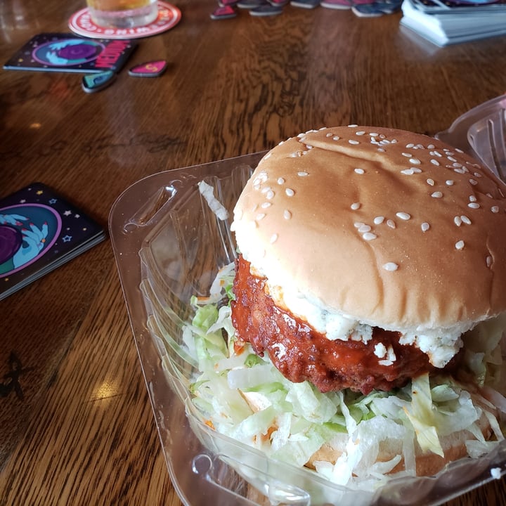 photo of Vuture Food Spicy Bleu Cheese Chicken Sandwich shared by @jenicalyonclapsaddle on  16 Jun 2022 - review