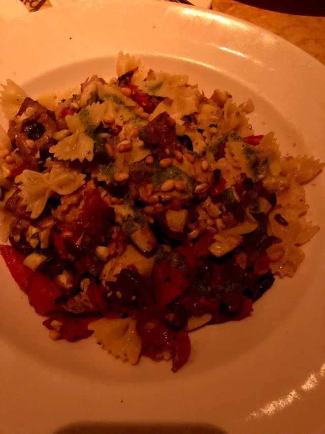 Photo of the dish “Evelyn’s Favorite Pasta (w/adjustments to make it vegan)”