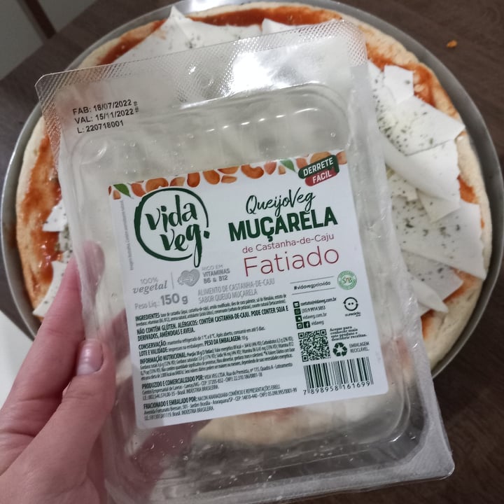 photo of Vida Veg Queijo Muçarela shared by @anaisabella on  21 Aug 2022 - review