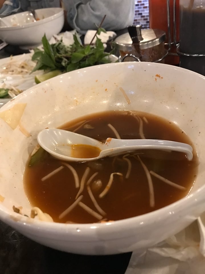 photo of What The Pho Vegan Pho W/ Crispy Tofu shared by @packnsnack on  04 Dec 2019 - review