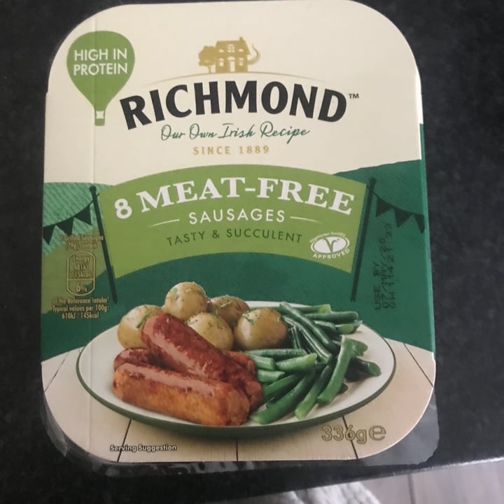 review photo of Richmond Richmond Meat Free Sausages shared by @lcmackay1 on 03 May 2020 - review