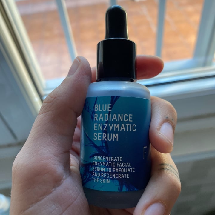 photo of Freshly Cosmetics Blue Radiance Enzymatic Serum shared by @bennifromthebloc on  08 Oct 2021 - review