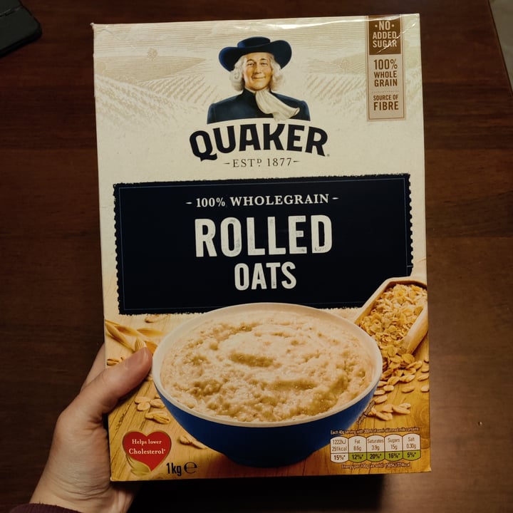 photo of Quaker Rolled oats shared by @gallitatoes on  17 Mar 2022 - review