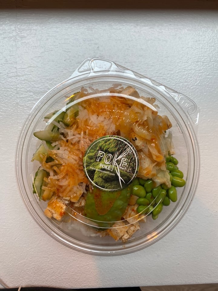 photo of Poke Poké YASAI BOWL (veggie) shared by @heystephanieweber on  10 Jan 2020 - review