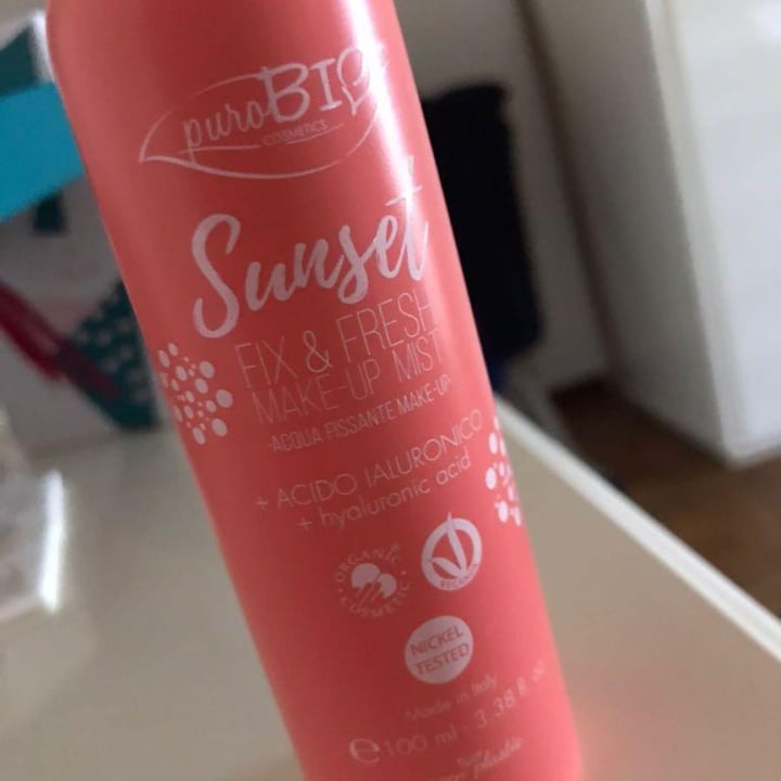 photo of PuroBIO Cosmetico Sunset hair spray shared by @paolamargherita on  16 Dec 2021 - review