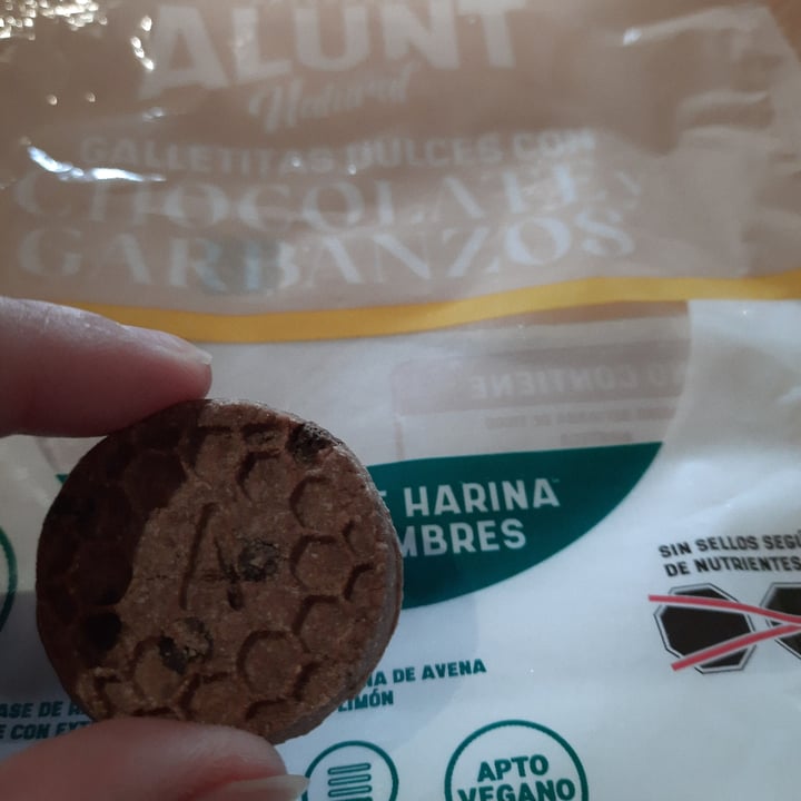 photo of Alunt Saludable Galletitas Dulces Con Chocolate Y Garbanzos shared by @vegaly on  09 Jun 2021 - review