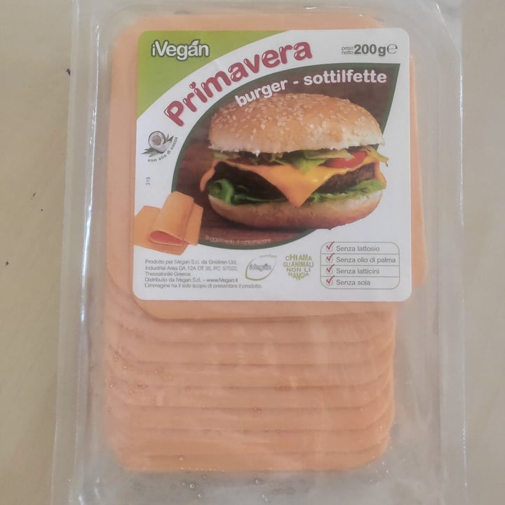 photo of Primavera Burger sottilfette shared by @eupinis on  27 Jun 2022 - review