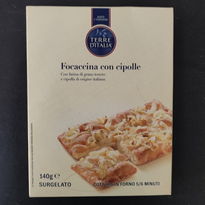 photo of Terre d'Italia Focaccia alle cipolle shared by @saraferri on  10 Aug 2021 - review