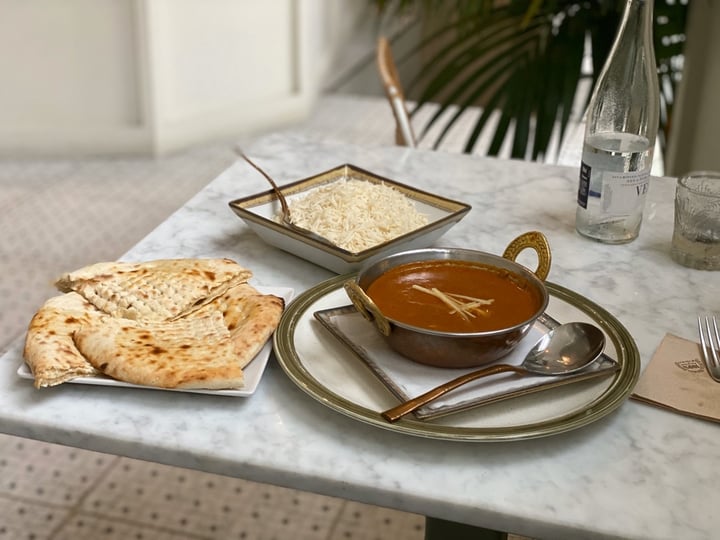 review photo of Spice Garden Tikka Masala con arroz y Cheese Naan shared by @dobarganes on 20 Dec 2019 - review