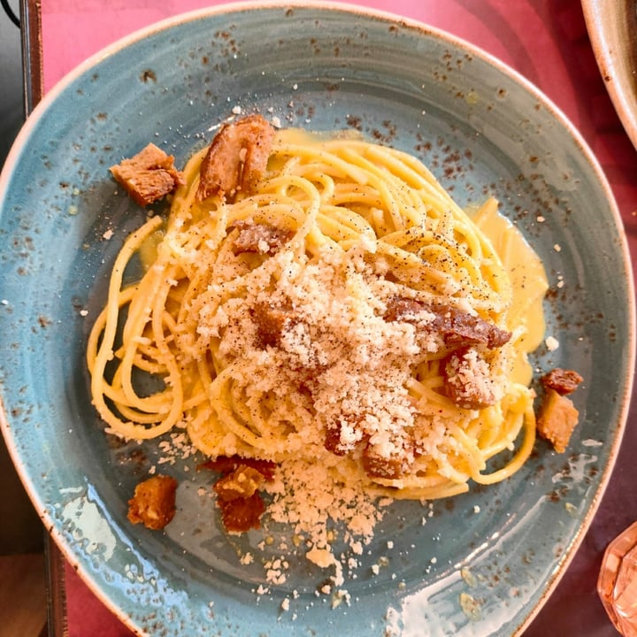 photo of Rifugio Romano Carbonara vegana shared by @mat1x on  14 May 2022 - review