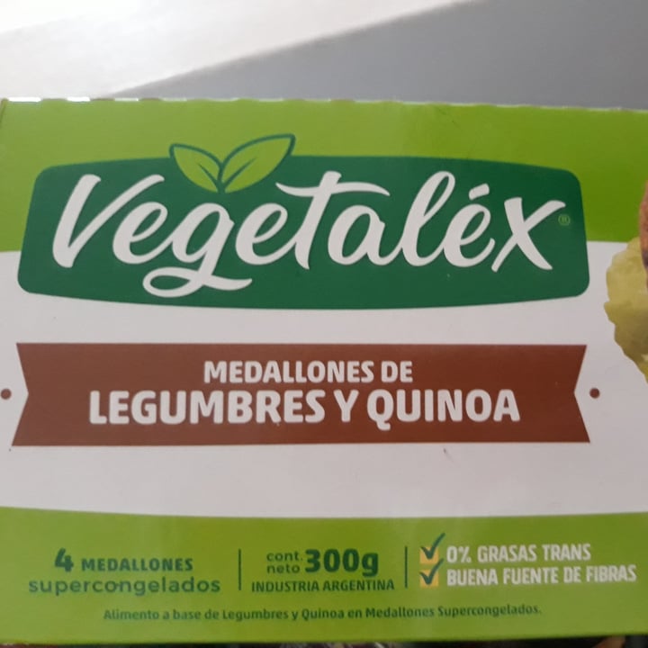 photo of Vegetalex Medallones de Legumbres y Quinoa shared by @arcamonster on  11 Nov 2020 - review