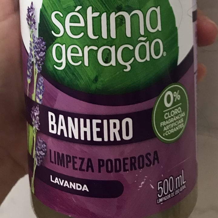 photo of Sétima Geração Limpa Banheiro (Sem Cloro) shared by @tatianybarbosa on  03 May 2022 - review