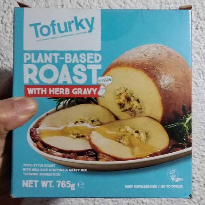 photo of Tofurky Plant-Based Roast with Herb Gravy shared by @uttamjiwan on  14 Jan 2021 - review