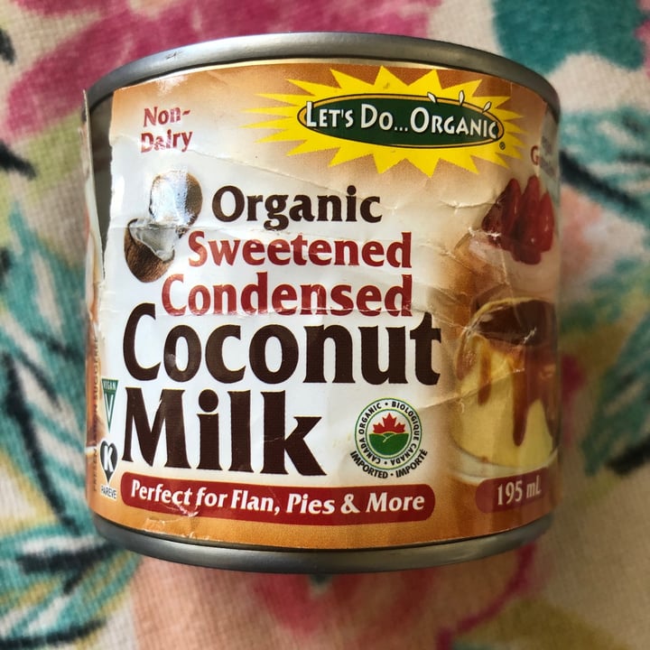 review photo of Let’s Do Organic Organic Sweetened Condensed Coconut Milk shared by @louisejorgy on 26 Feb 2021 - review