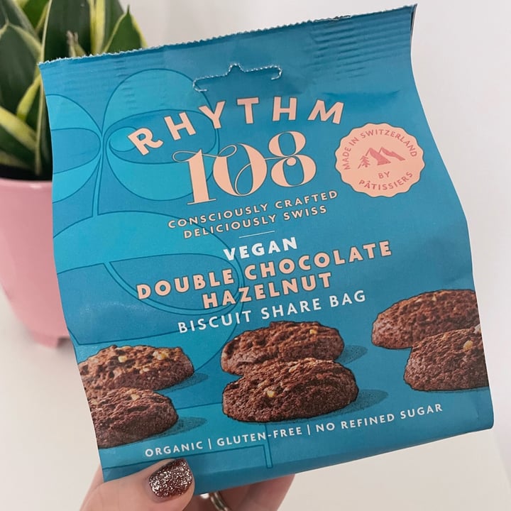photo of Rhythm 108 Swiss Vegan Double Chocolate Hazelnut Biscuit Share Bag 135g shared by @racheyv on  24 Oct 2021 - review