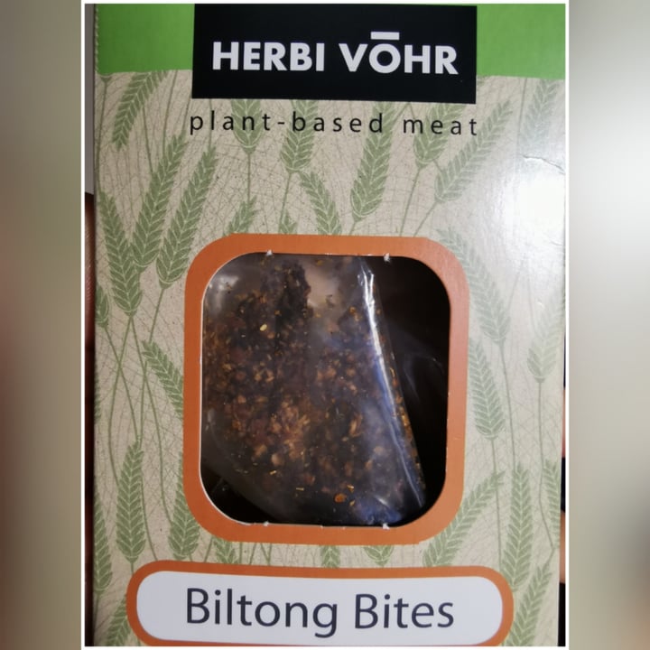 photo of HERBI VŌHR Biltong Bites shared by @veganpower001 on  05 Nov 2020 - review