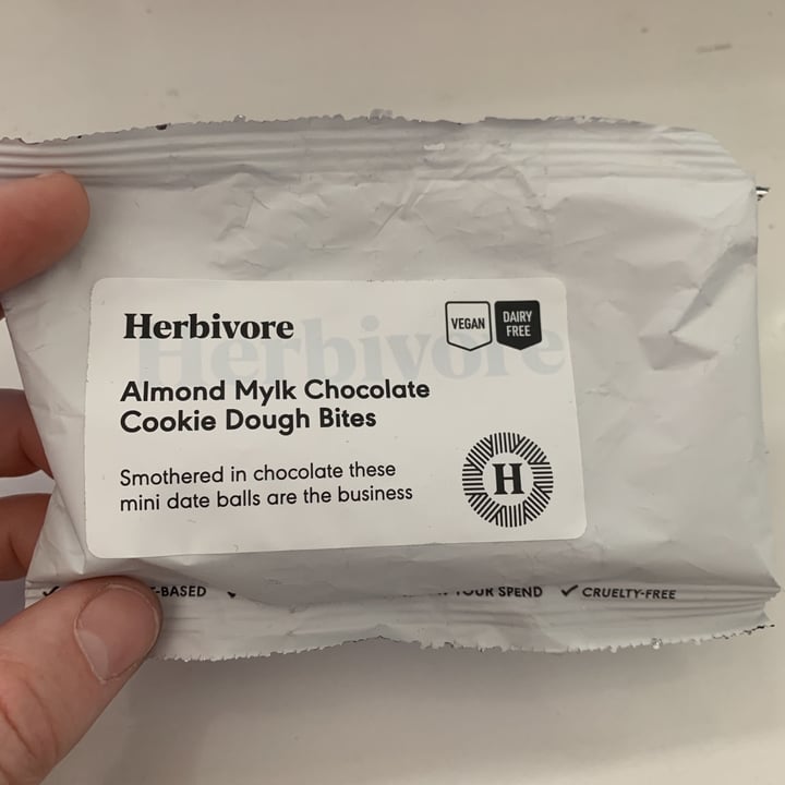 photo of Herbivore Almond Mylk Chocolate Cookie Dough Bites shared by @abaum on  27 Jan 2021 - review