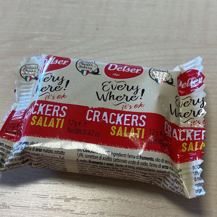 photo of Delser Crackers salati shared by @aledece on  09 Dec 2021 - review