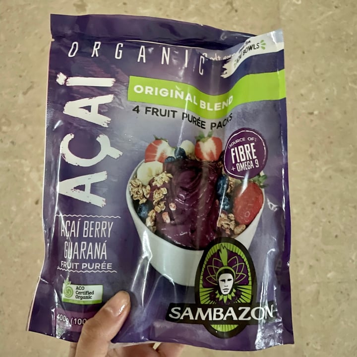 photo of Sambazon Açaí Superfruit Packs Original Blend shared by @priyangav on  20 Jun 2021 - review