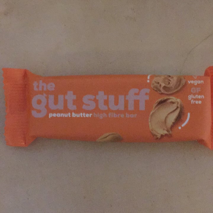 photo of the gut stuff peanut high fibre bar shared by @valedv on  12 Dec 2022 - review