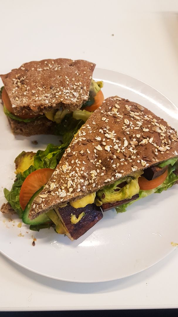 photo of Kraftwich by Swissbake (Raffles Place)  Avocado & Tofu Vegan Kraftwich shared by @paloma on  06 Aug 2019 - review