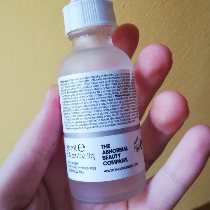 photo of The Ordinary Lactic Acid 5% shared by @omsohum on  04 Sep 2020 - review