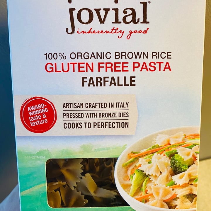 photo of Jovial Brown Rice Farfalle shared by @beckyyy on  01 Aug 2020 - review