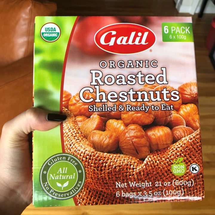 photo of Galil roasted chestnuts shared by @audreykw16 on  31 Mar 2020 - review