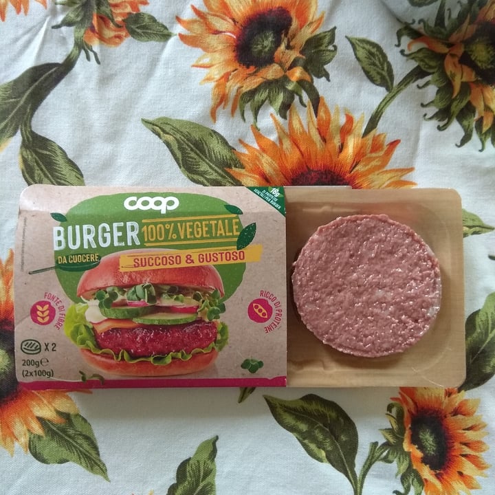 photo of Coop Burger 100% vegetali Sucoso & Gustoso  shared by @dabba on  05 Jun 2022 - review