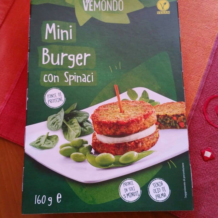 review photo of Vemondo Mini burger con spinaci shared by @nokiavhio on 22 Oct 2021 - review