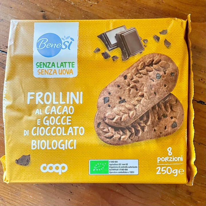 photo of Bene.Si coop Frollini biologici al cacao e gocce di cioccolato shared by @antonellaboschi on  05 Oct 2022 - review