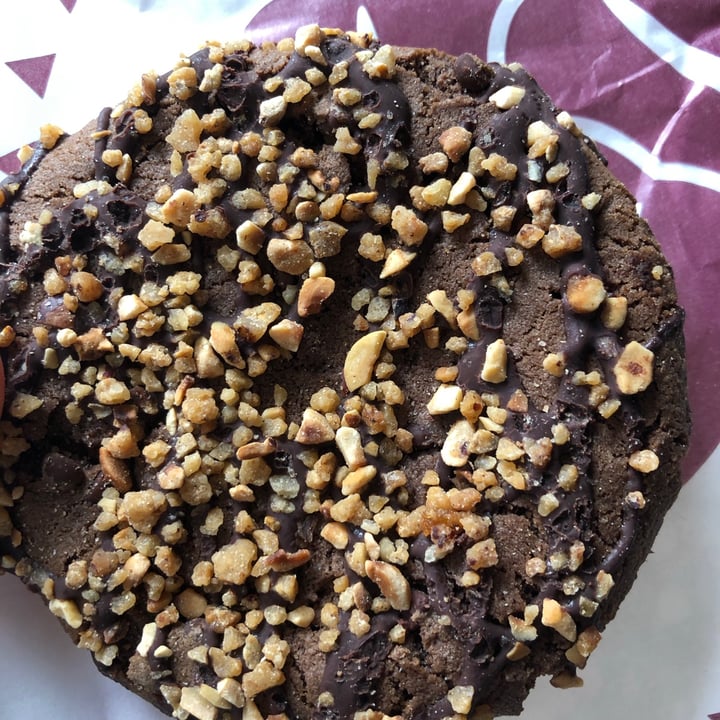 photo of Costa Coffee Vegan Dark Chocolate & Hazelnut Cookie shared by @berry-vegan on  12 Sep 2020 - review