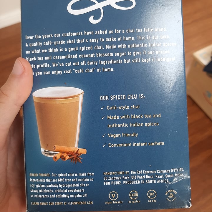review photo of Redespresso Instant Spiced Chai shared by @nixwills20 on 08 Jan 2021 - review