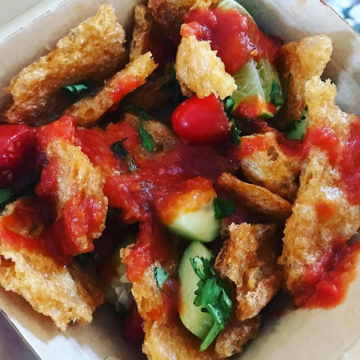 review photo of Savia Vegana Savia chicharrón De Seitán shared by @liloferagui on 10 Jun 2022 - review