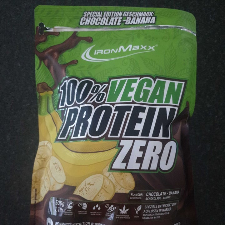 photo of IronMaxx Vegan Protein Zero shared by @mandymngn on  06 Sep 2022 - review