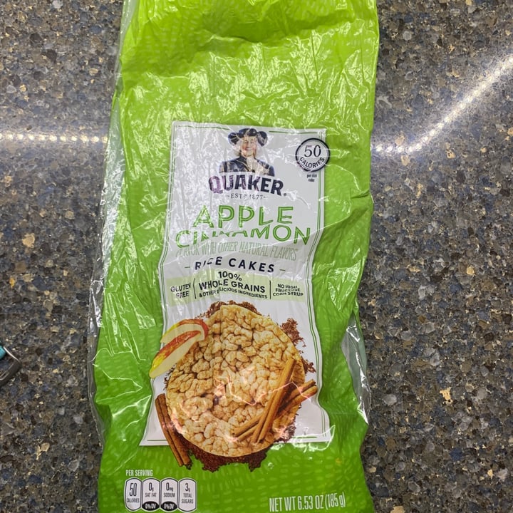 photo of Quaker Apple Cinnamon Rice Crisps shared by @marino13 on  04 Dec 2020 - review