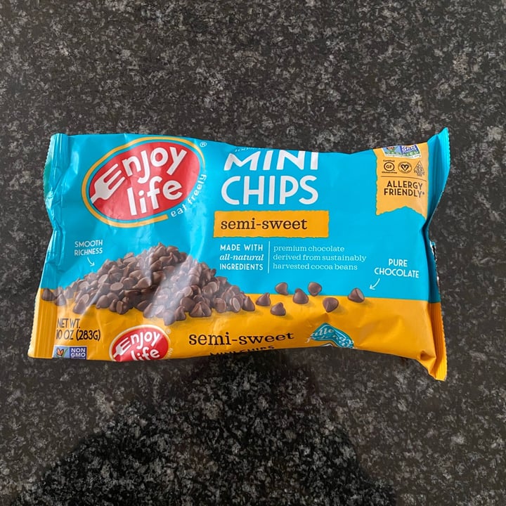 photo of Enjoy Life Semi-Sweet Chocolate Mini Chips shared by @heavenorspace on  13 Jun 2020 - review