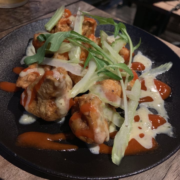 review photo of Riverland Bar Buffalo cauliflower - vegan option shared by @maddymoo12 on 07 Jul 2019 - review
