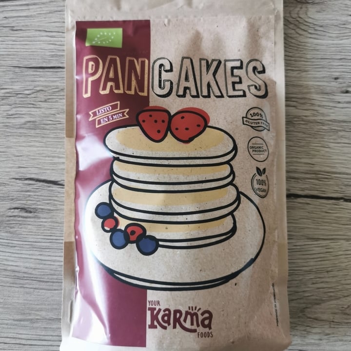 photo of Your Karma foods Pancakes shared by @ladyvegan84 on  21 Apr 2022 - review