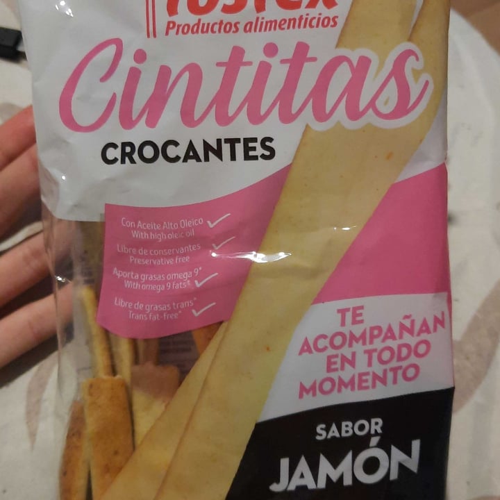 photo of Tostex Cintitas sabor jamón shared by @rocioleguizamo93 on  21 Jul 2022 - review