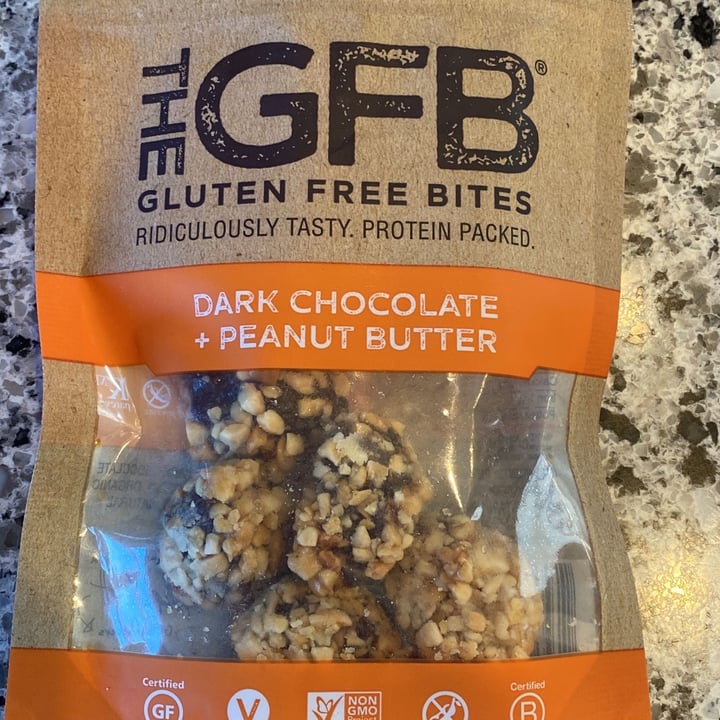 photo of The GFB Dark chocolate and peanut butter shared by @chloeh on  03 Jan 2022 - review