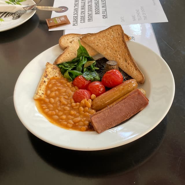 Photo of the dish “All Day Breakfast Served With Toasted Bread”