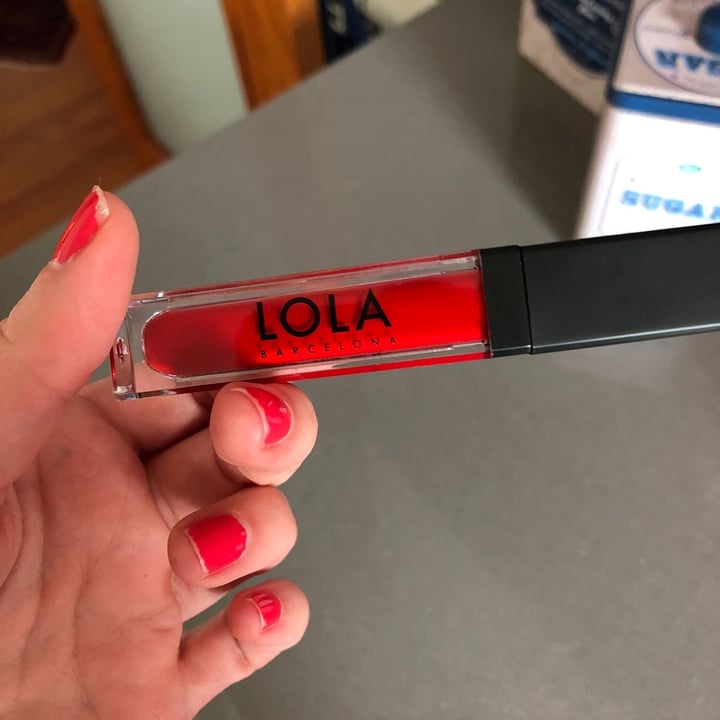 photo of Lola Barcelona Lipstick shared by @myveglife on  20 Nov 2021 - review
