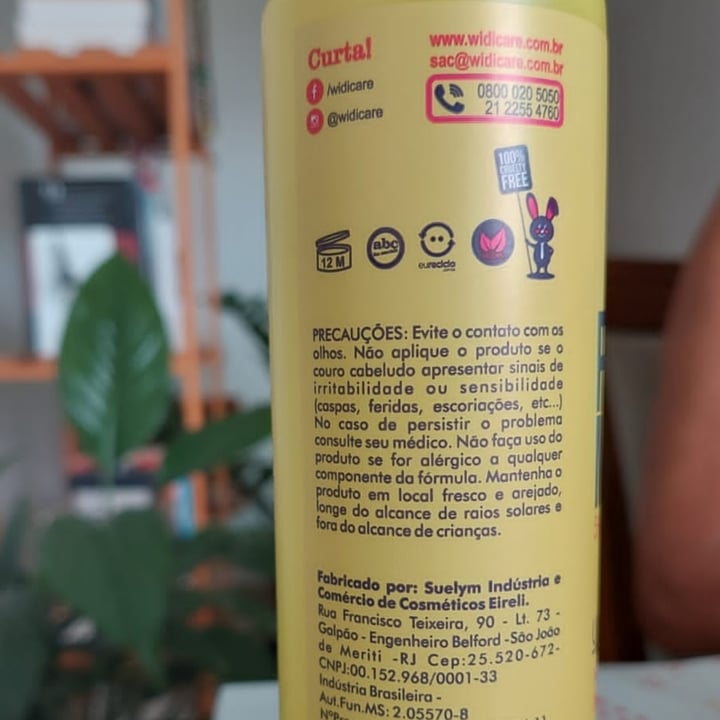 photo of Widi Care Phyto Manga  Shampoo shared by @evenilton on  10 May 2022 - review