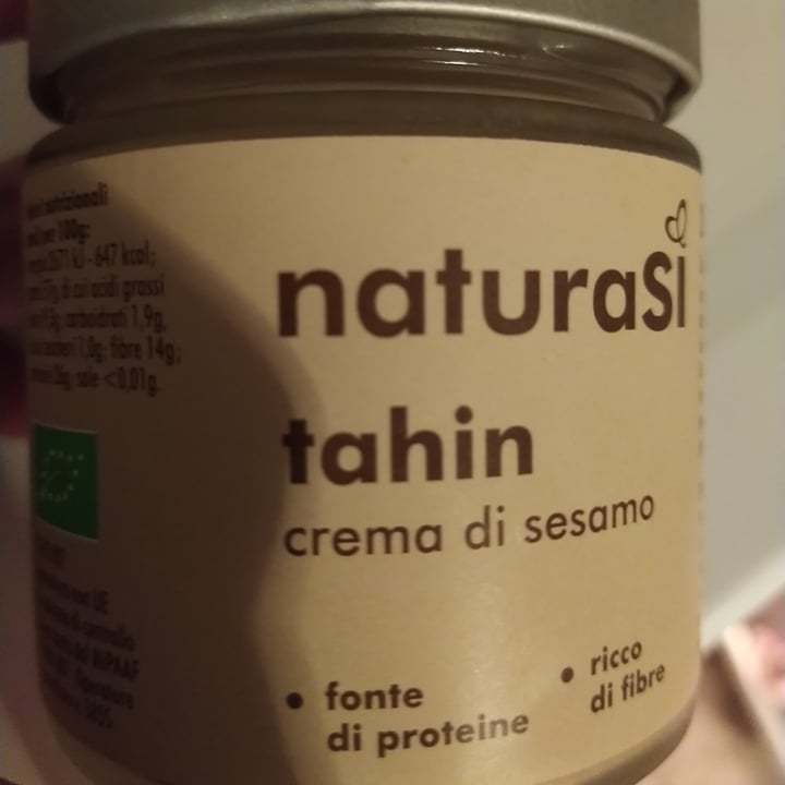 photo of Natura Sì Tahin crema di sesamo shared by @daniela79 on  09 Dec 2021 - review