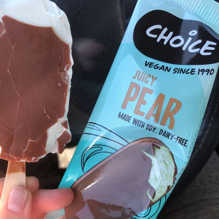 review photo of Choice Juicy Pear Ice Cream shared by @vegecassu on 07 Jun 2022 - review